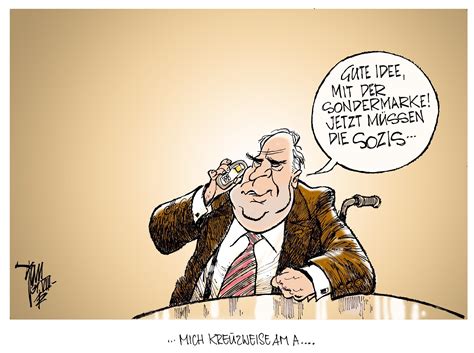Eine expertin klärt über fünf nachteile der laientests auf. Helmut-Kohl-Sondermarke Archives - Janson-Karikatur