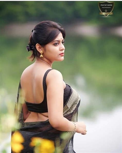 Triyaa Das Images Bengali Saree Model Actresses Exclusive Photoshoot
