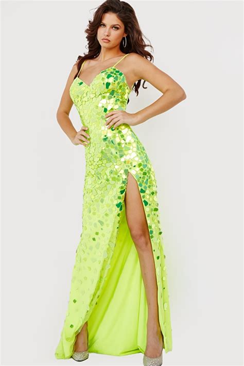 Neon Prom Dress