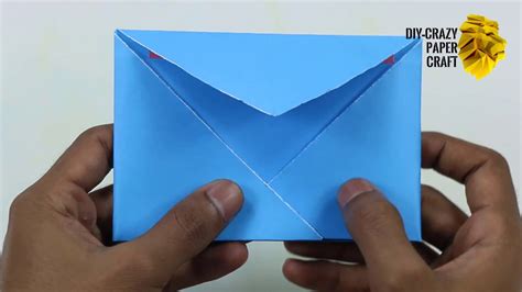 How To Make Origami Paper Envelope Without Glue Or Tape Diy Easy