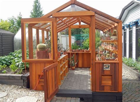 Cedar Built Greenhouses Dutch Door Love Greenhouse Plans Diy
