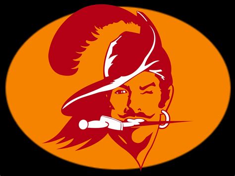 Tampa bay buccaneers logo by unknown author license: Tampa bay buccaneers old Logos