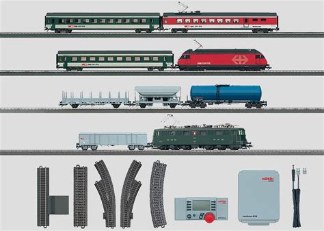 Digital Swiss Mega Starter Set With 2 Trains Express Train And Freight