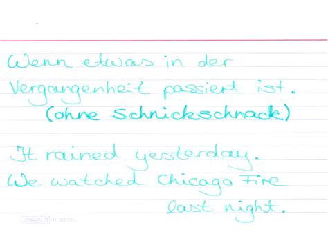 Oder ich habe letzte woche berlin besucht.) beachte bei einer übersetzung vom deutschen ins englische, dass nicht immer haben mit have übersetzt wird. Wann benutze ich Simple Past? ǀ Lernwerk TV