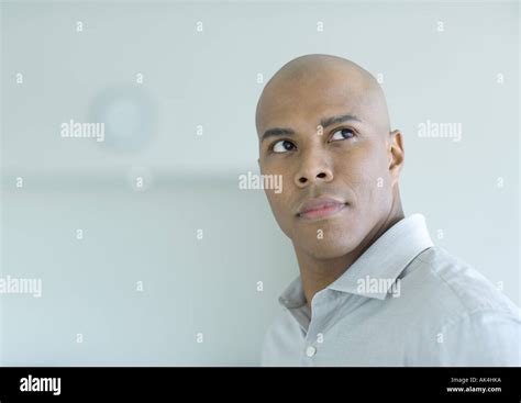 Man Looking Away Portrait Stock Photo Alamy