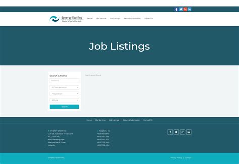 Synergy staffing sdn bhd headquarters is in petaling jaya, selangor. Synergy Staffing | Brand You Sdn Bhd