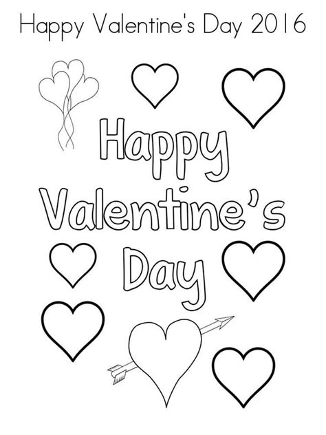 Valentine's Day coloring pages. Free Printable Valentine's Day coloring