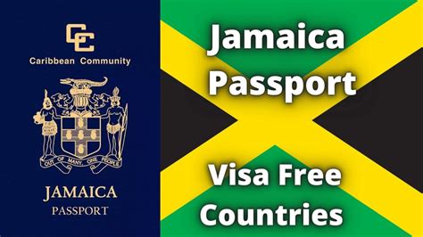 jamaica passport visa free countries 2023 youtube