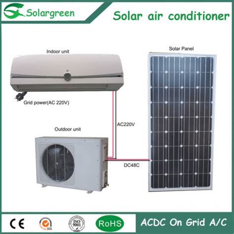 Or buy a air conditioning small unit and make some minor adjustments in your electrical solar usage so you can have some relief. China Factory Price 1.5ton 100% off Grid DC Air ...