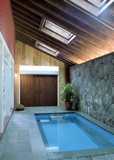 Solar array with swimming pool. Barn Conversion, Milton, MA | Small indoor pool, Pool ...