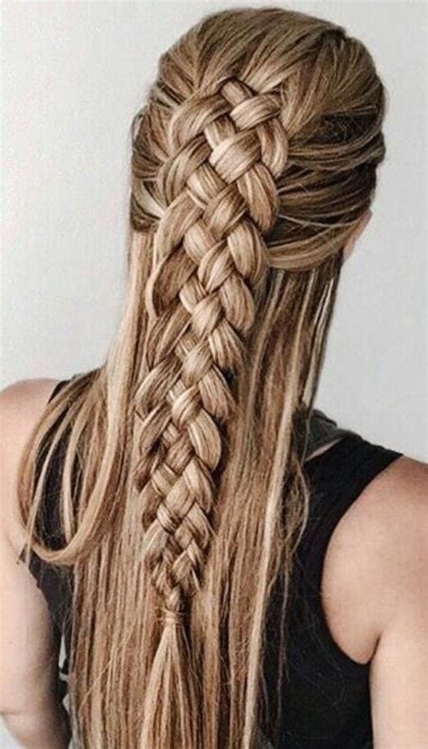 Repeat on the other side. Four Strand Braid - How To Do Four Strand Braids Steps And Tips