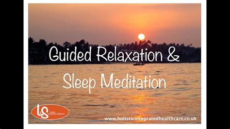 Guided Meditation Sleep And Relaxation Youtube