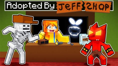 Adopted By Jeffs Shop In Minecraft Youtube