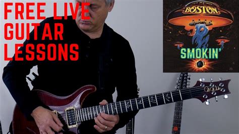 Smokin Boston Live Guitar Lesson Youtube
