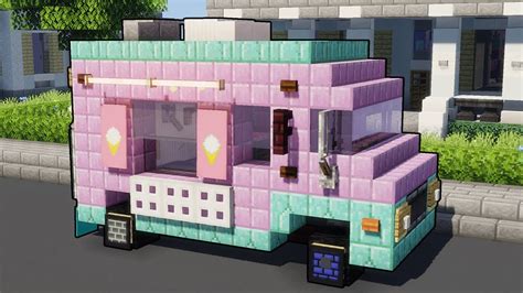 Cut the vanilla pod open lengthways and scrape out the seeds with the back of a knife, then add to the cream and milk. Ice Cream Truck | Minecraft Vehicle Tutorial - YouTube