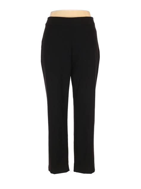 Liz Claiborne Women Black Dress Pants 16 Ebay