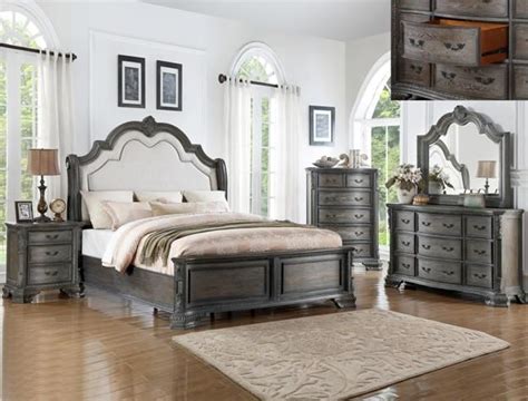 King mclin standard 4 piece bedroom set. Pin by WinnerFurniture on Bedroom Sets | King size bedroom ...