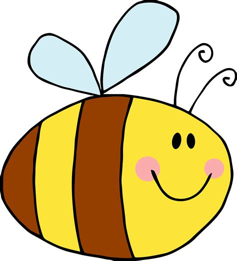Cute Bee Cartoon Png Clipart Best
