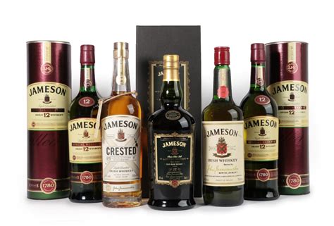 Lot 3168 Jameson Irish Whiskey Bottled Late