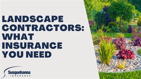 Landscape Contractor Insurance What Insurance You Need Youtube