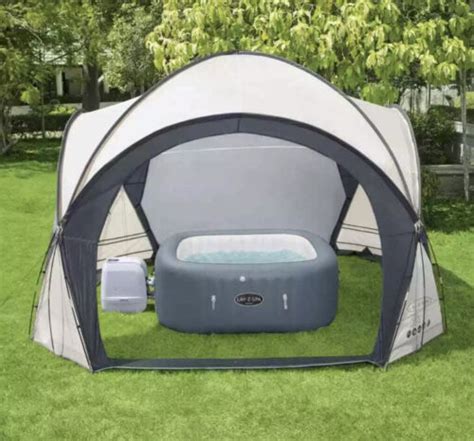 Lay Z Spa Lazy Spa Hot Tub Cover Gazebo Tent Sun Rain Shelter Canopy