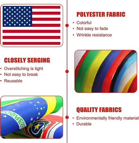 2022 Qatar World Cup Flags String Flag, 32 International Countries