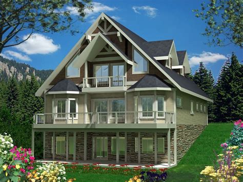 Cabin style house plan 2 beds baths 1015 sq ft 452 3. Pin on Two-Story House Plans