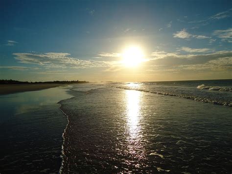 Pôr Do Sol Praia Natureza Beira · Foto Gratuita No Pixabay