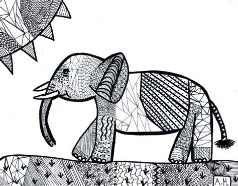 Erin's Art Class: Line Drawing Animals