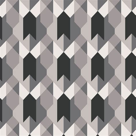 Copenhagen Geometric Wallpaper Black White Wallpaper