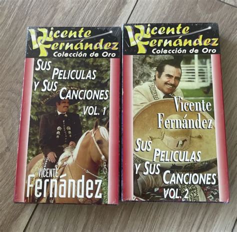 Vicente Fernandez Sue Peliculas Y Sus Canciones Sealed Vhs Sealed