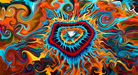 Opening Heart Energy Digital Art By Carl Hunter Fine Art America