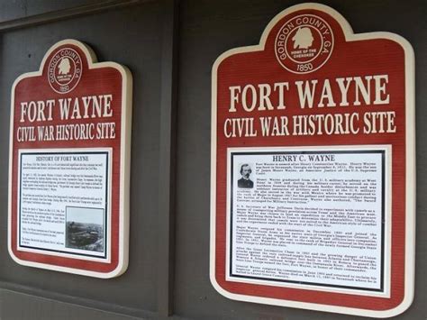 Fort Wayne Civil War Historic Site Official Georgia Tourism And Travel