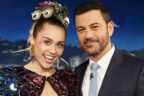 Miley Cyrus Goes Undercover As Frumpy Reporter For Jimmy Kimmels ‘lie Witness News