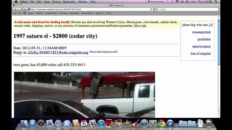 Maybe you would like to learn more about one of these? Craigslist St George Utah - Used Local Cars for Sale by ...