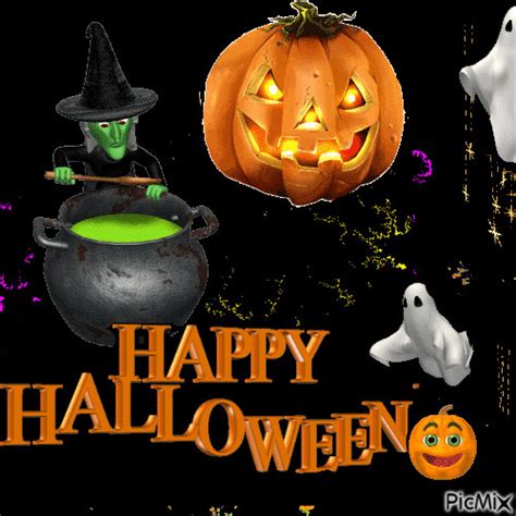 Cauldron 3d Happy Halloween Animated Quotes Pictures Photos And