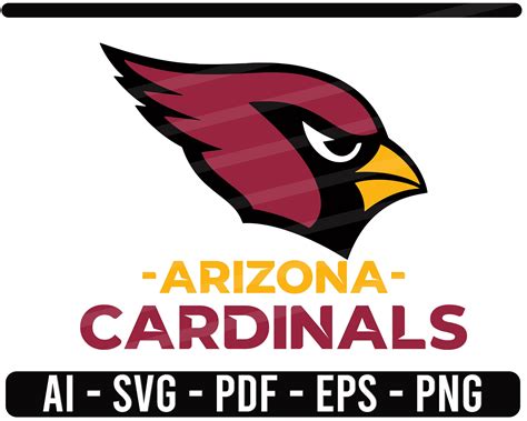 Arizona Cardinals Logo Svg Nfl Sports Football Cut File For Etsy