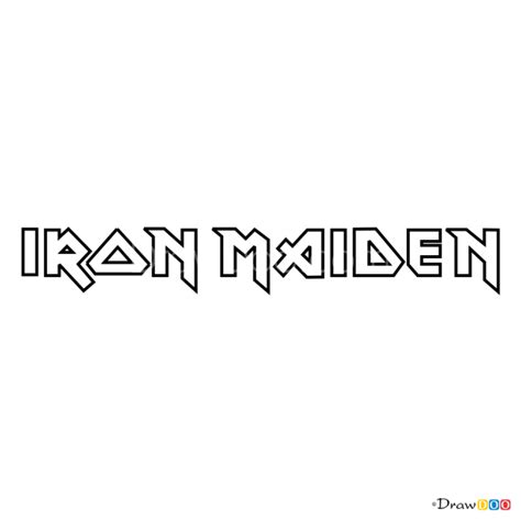 How To Draw Iron Maiden Bands Logos