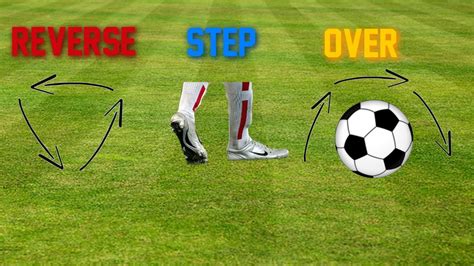 Soccer Football Tutorial: How To Do The Reverse Step Over  