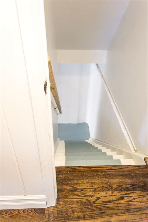 How To Paint Basement Stairs The Weathered Fox