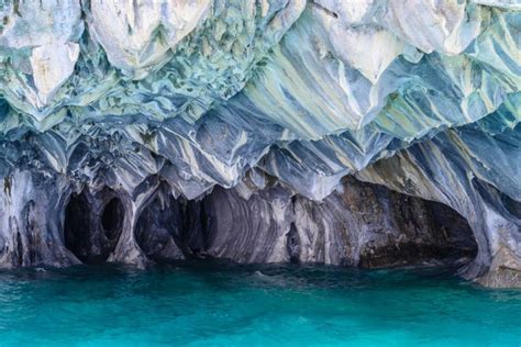 Most Stunning Places Marble Caves At General Carrera Lake