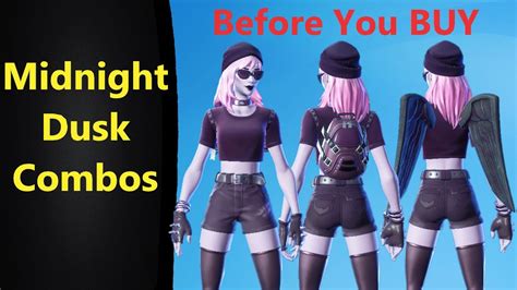 Midnight Dusk Skin Combos In Fortnite Before You Buy Youtube