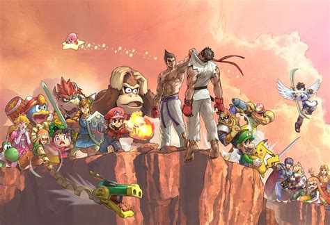 Kazuya Smash Bros X Tekken Poster 13x19 Etsy Australia