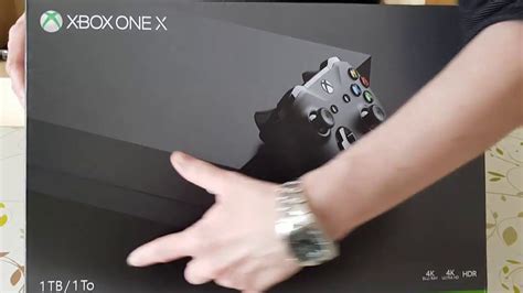 Xbox One X 4k Console Unboxing Multifranck77 🇫🇷😄⬛🎮 Youtube