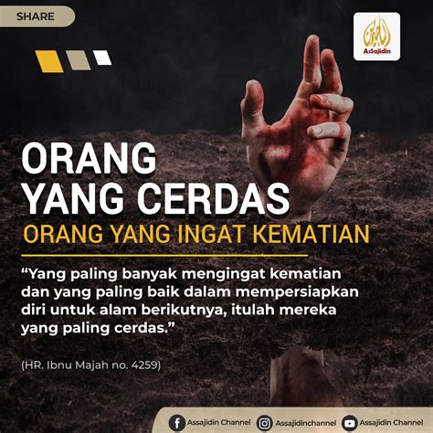 Orang yang Cerdas adalah Orang yang Mengingat Kematian - AsSajidin.com