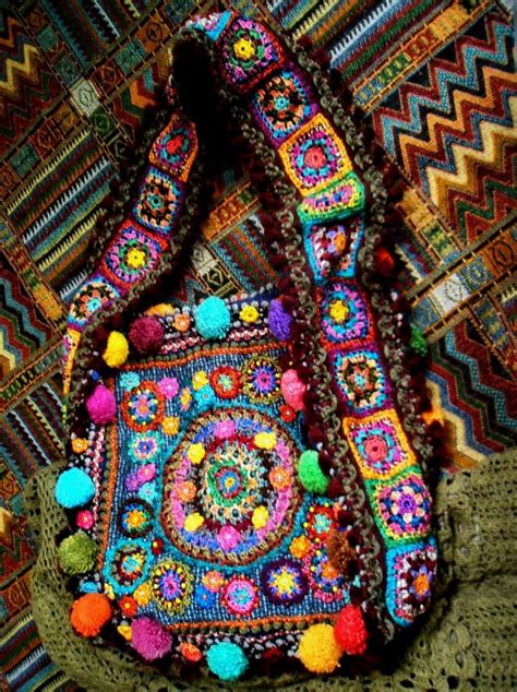 Hippie Chic Crochet Bag Crochet Delight Crochet Crochet Purses