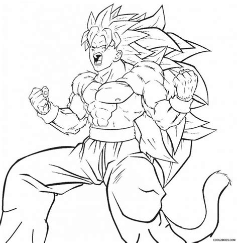 Dibujos De Goku Para Colorear Páginas Para Imprimir Gratis