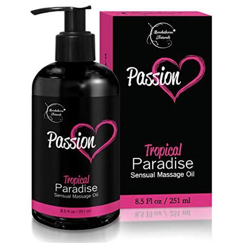Passion Sensual Massage Oil For Intimate Moments Enhanced Stimulation