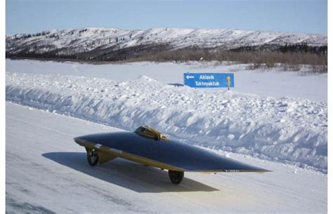 It's not often that one associates a satellite with french folk. Space Age Solar Car Braves Far Polar Canadian North ...