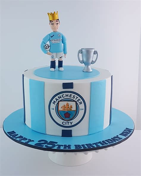 City secured the trophy after rivals manchester united lost. Manchester City Cake | Fabulous Cakes
